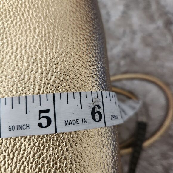 Michael Kors Mercer Gallery Medium Tote Gold Leather - Picture 14 of 15